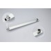 Kelica Stainless Steel Bathroom Square Shower Arm With Flange 17-inch  Polished Chrome - B00WSNRP5U